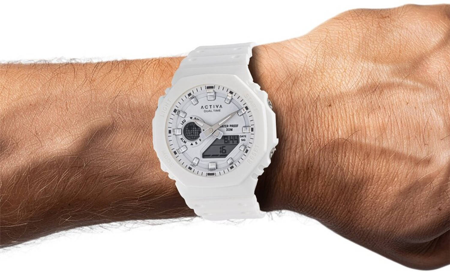 Image of INVICTA DIGITAL ESSENTIALS Invicta by Activa White Dial Analog-Digital Watch - For Men & Women