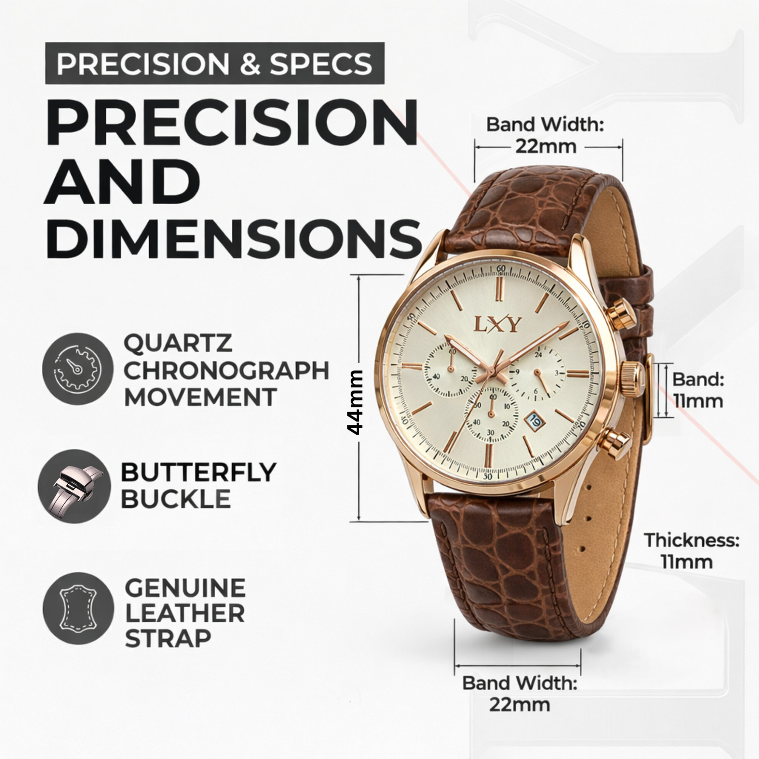 Image of LXY Formal Watch LXY Men's Chronograph Analog Watch - For Men
