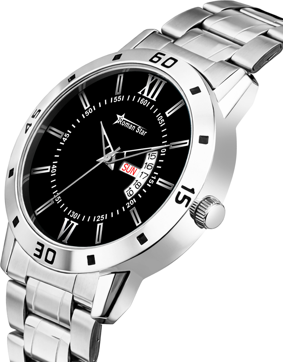 Image of Roman Star Analog Watch - For Men
