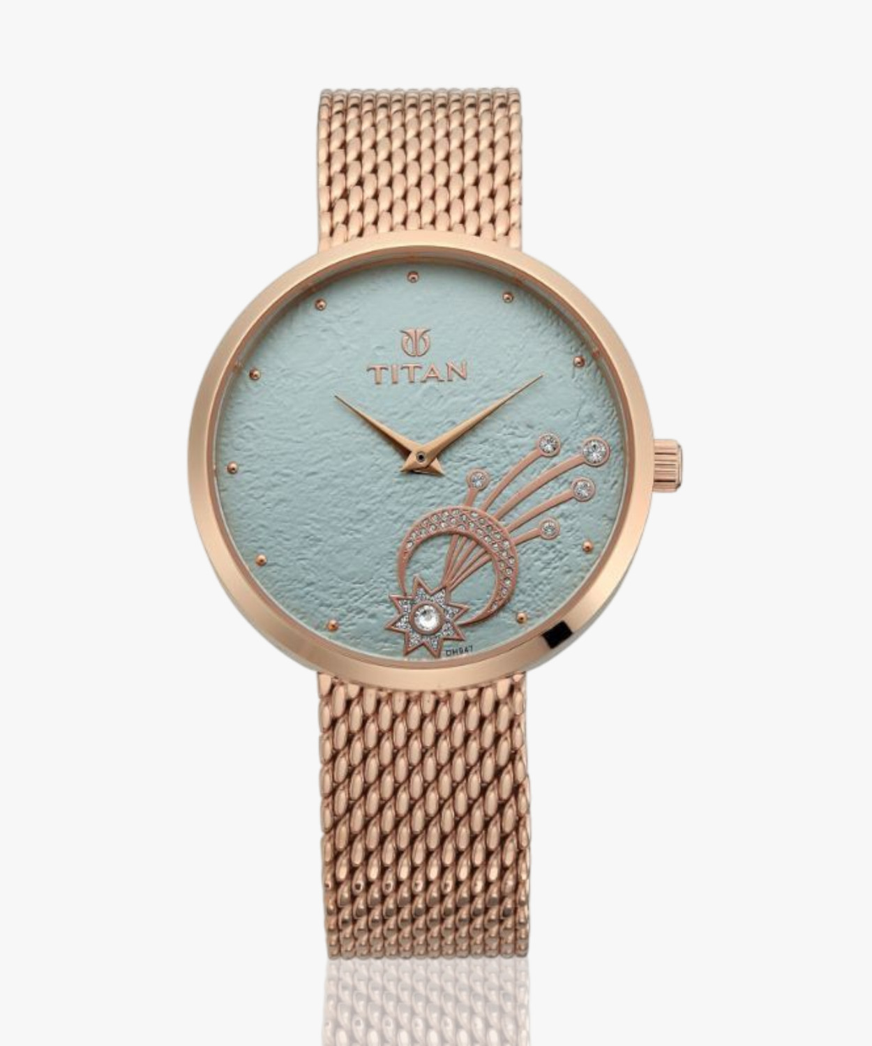 Image of Titan NQ95083WM02 Purple Stellar Analog Watch - For Women