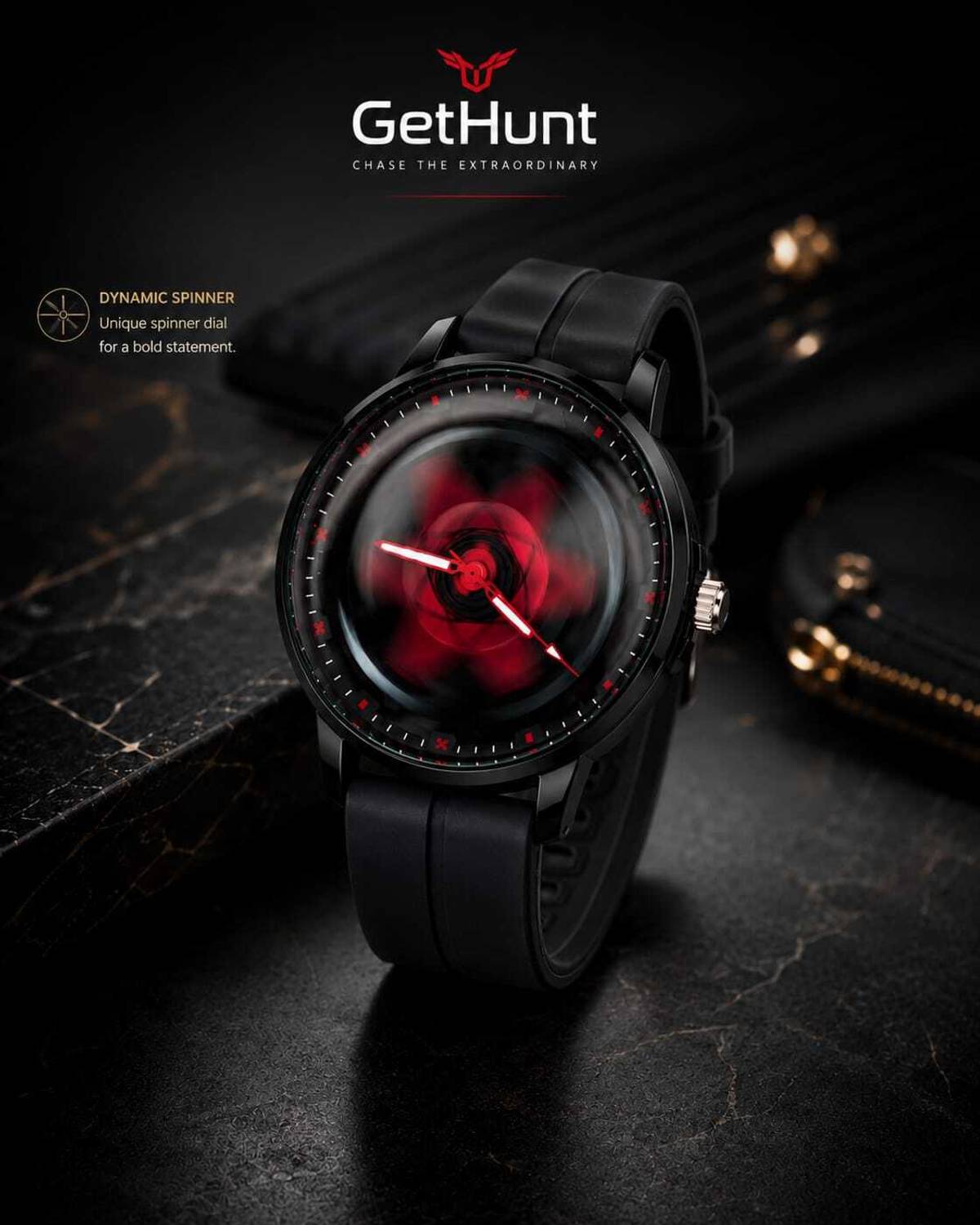 GETHUNT Wheel Strap Watch - Image 4