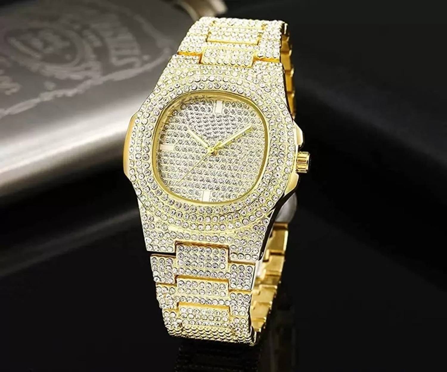 GreekWatch GW2408 Gold Analog Watch