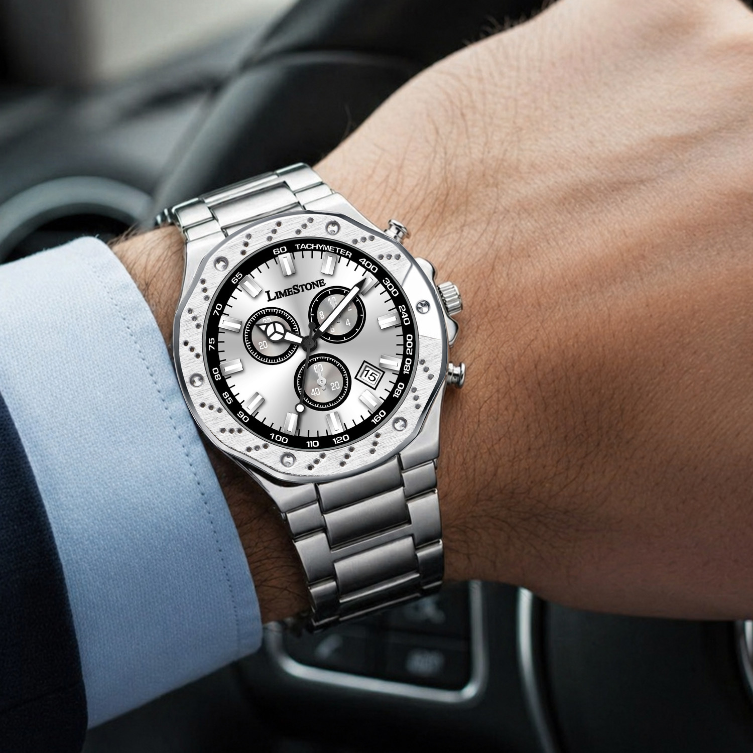 Image of LIMESTONE Analog Watch - For Men