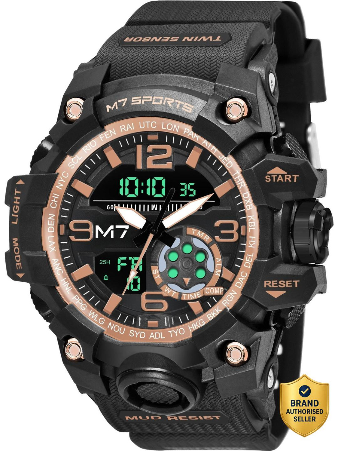 Image of M7 By Metronaut M7 1509 M7 Adventure Chrono Series Analog-Digital Watch - For Men