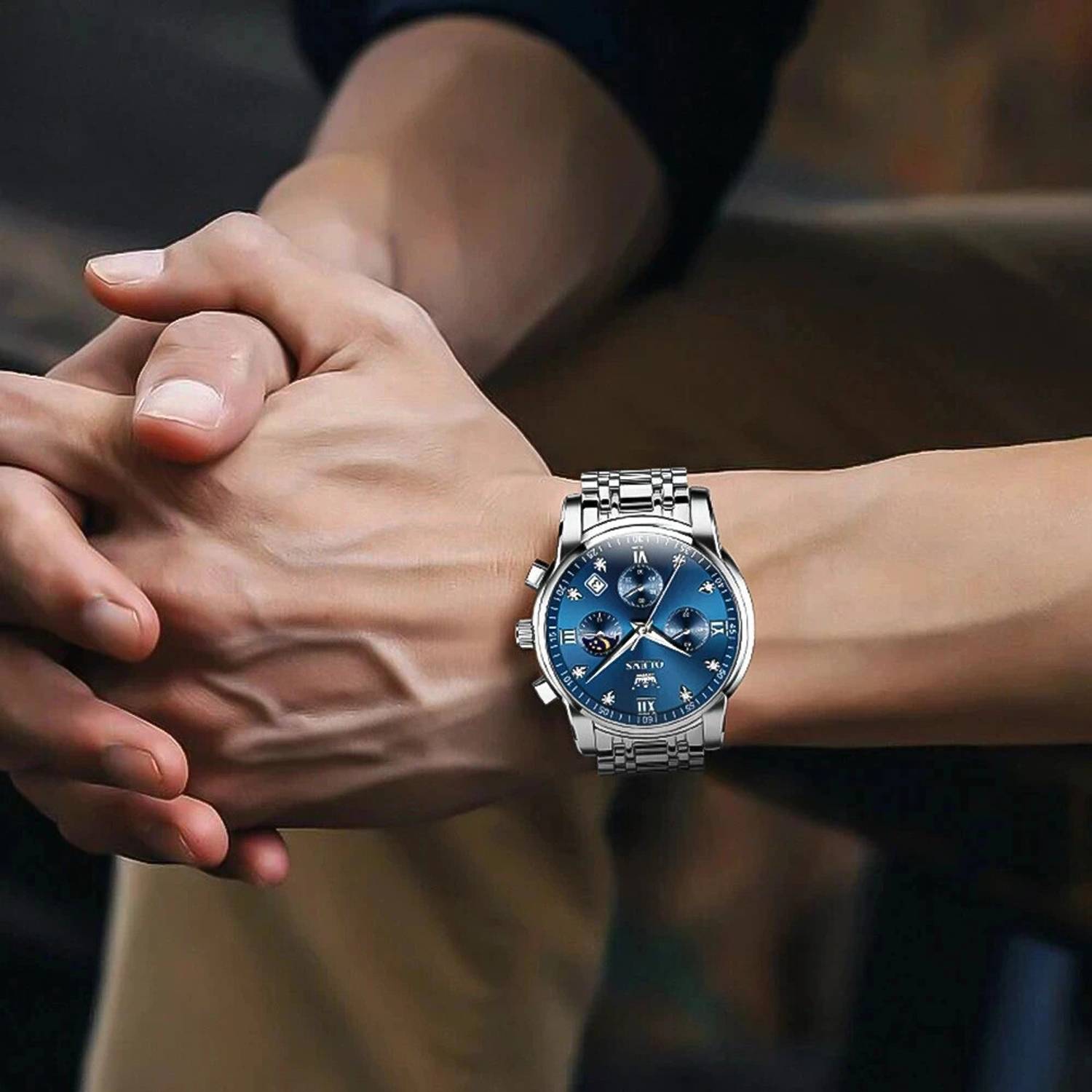 OLEVS Analog Watch for Men - Image 4