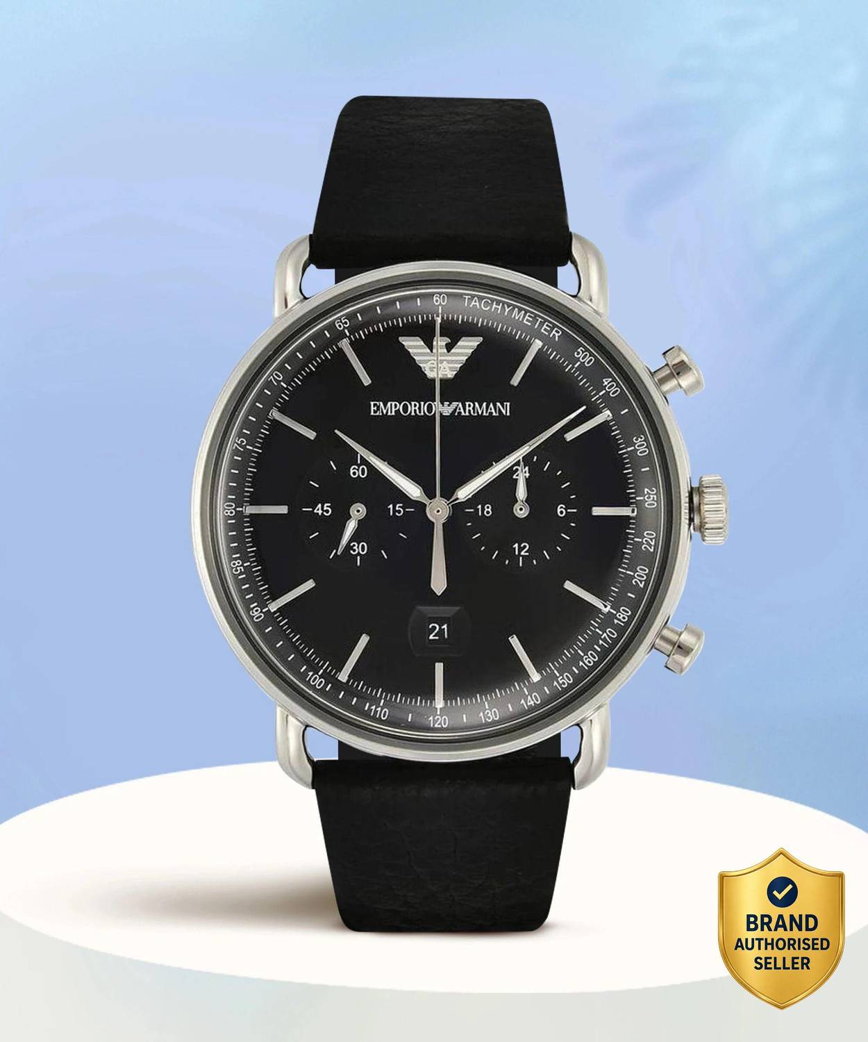 EMPORIO ARMANI Aviator Analog Watch for Men