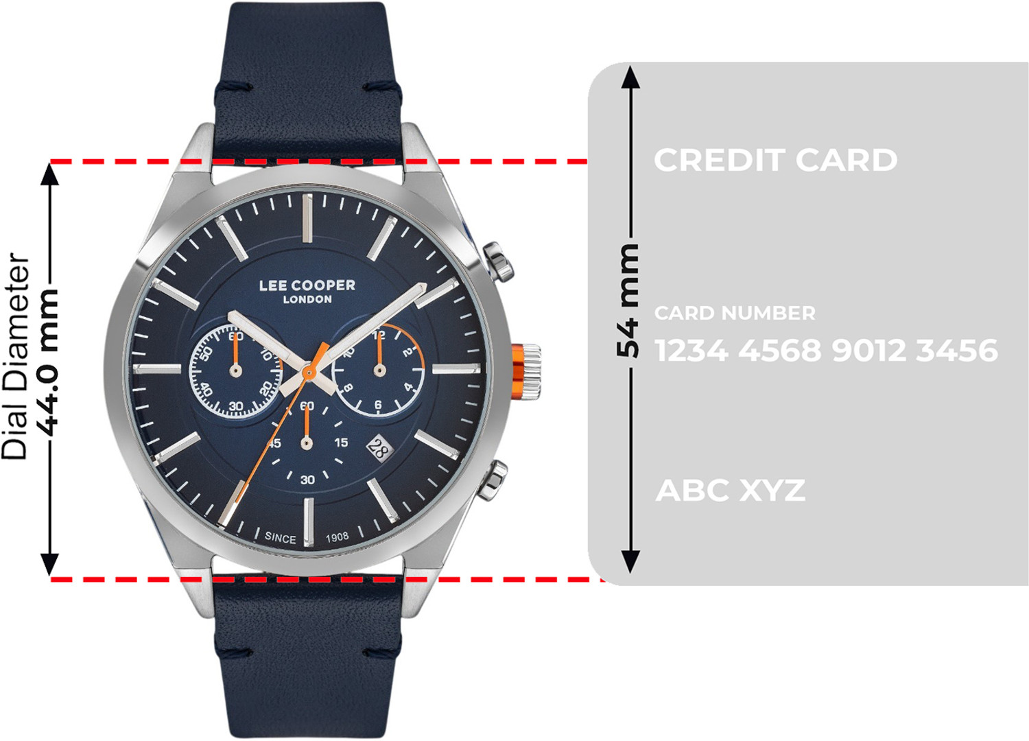 Image of LEE COOPER LC07286.399 Analog Watch - For Men
