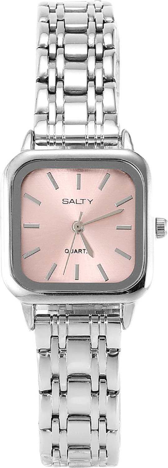 Image of Salty Peach Dial Blush Water Resistant Watch Analog Watch - For Women