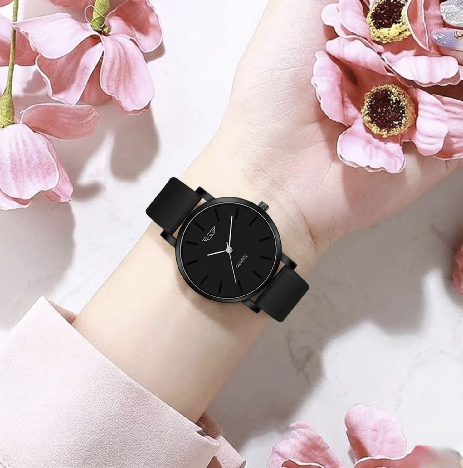 Image of Shivark SL-39 Silicone Strap Analog Watch - For Women