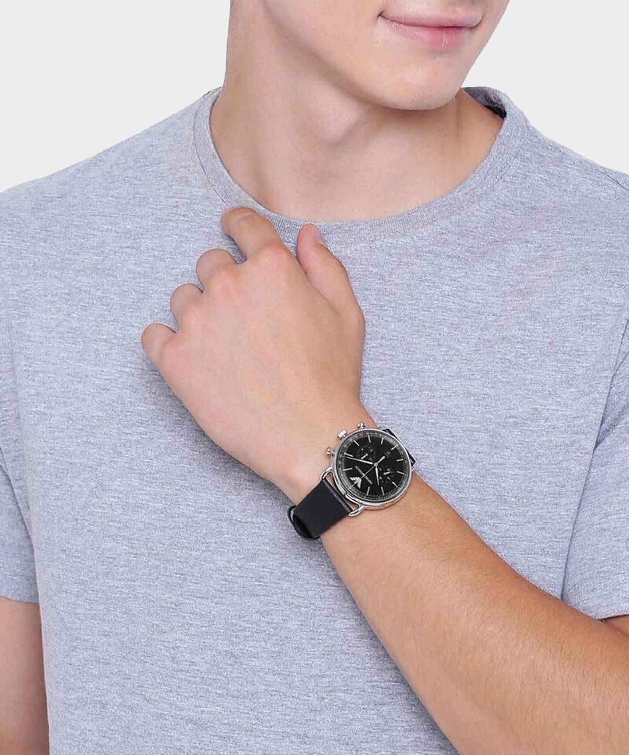 EMPORIO ARMANI Aviator Analog Watch for Men - Image 2