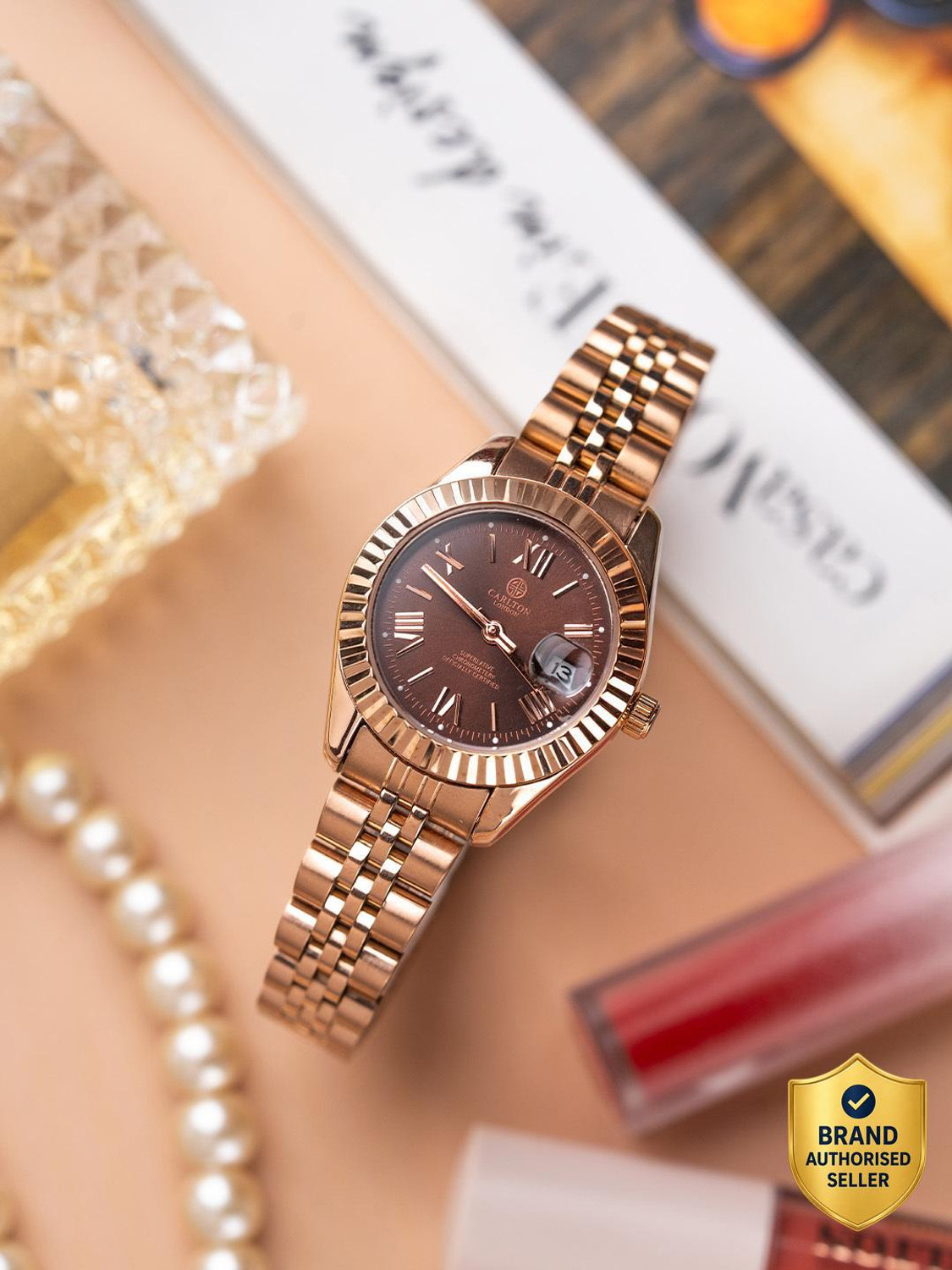 Image of CARLTON LONDON CLRLW-003 Harper Analog Watch - For Women