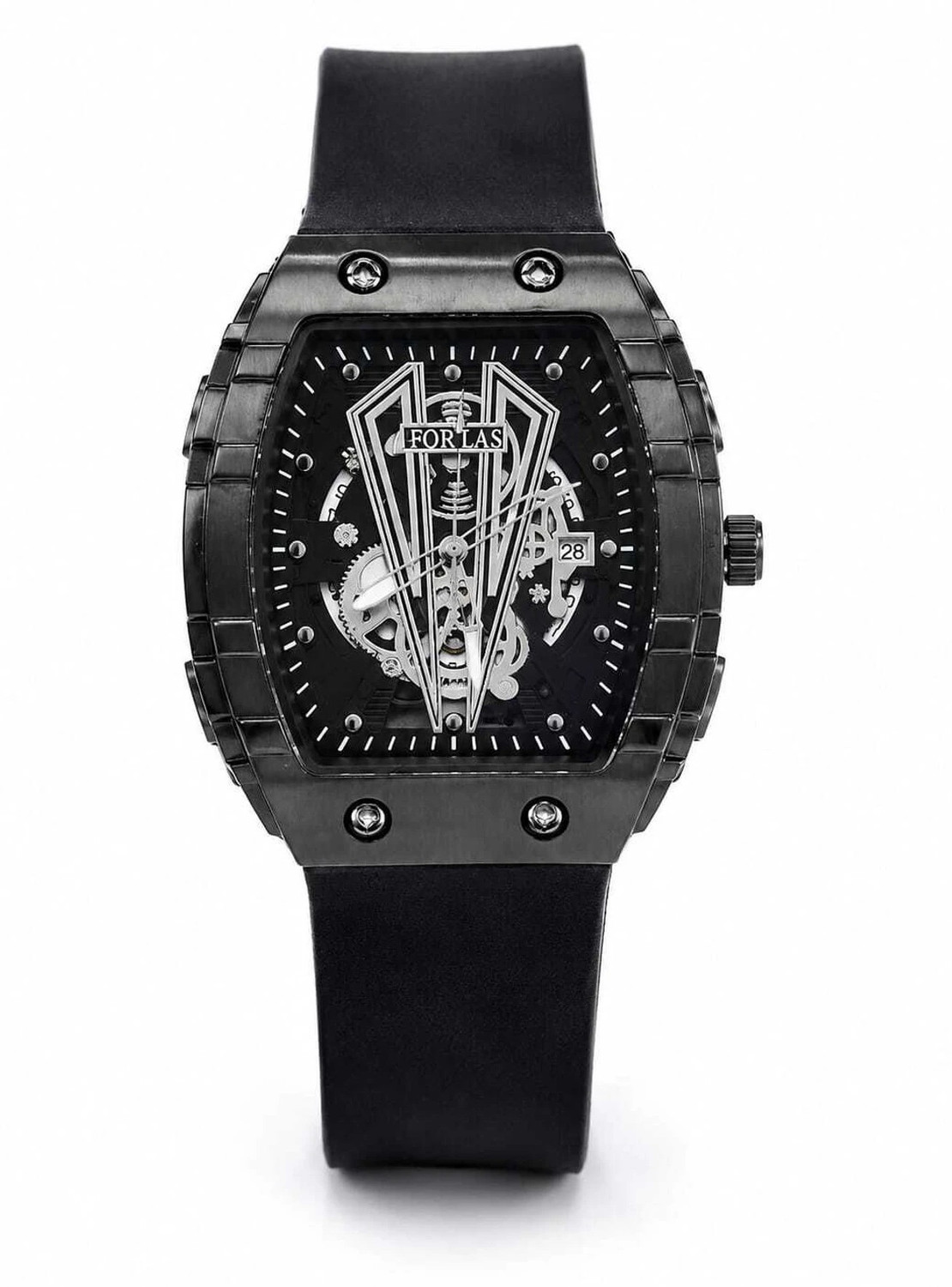 paltinum Luxury Men's Watch with Black Strap-Analog Display Analog Watch  - For Men