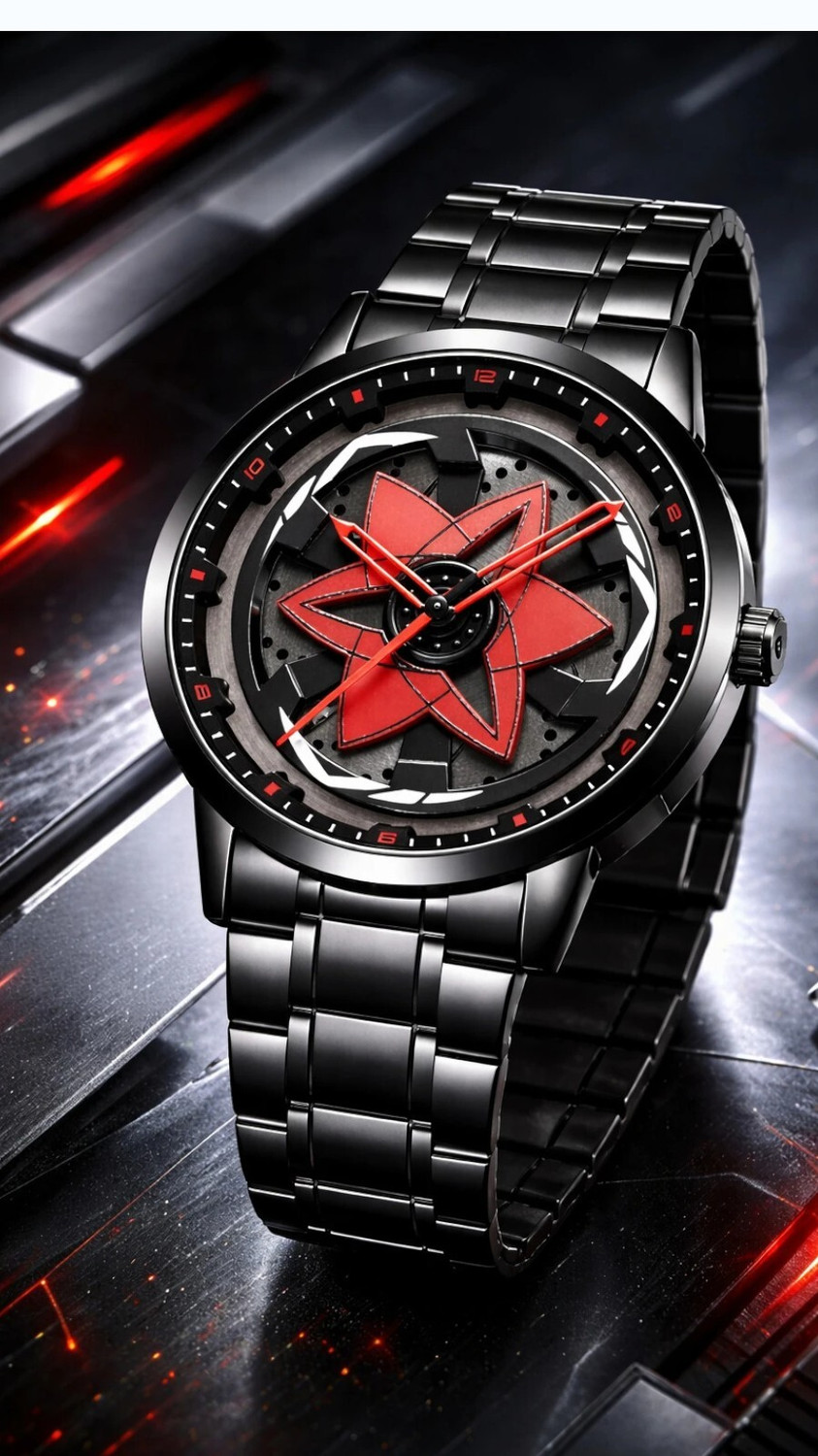 Image of sj interprises sharigan watch sharingan Analog Watch - For Men