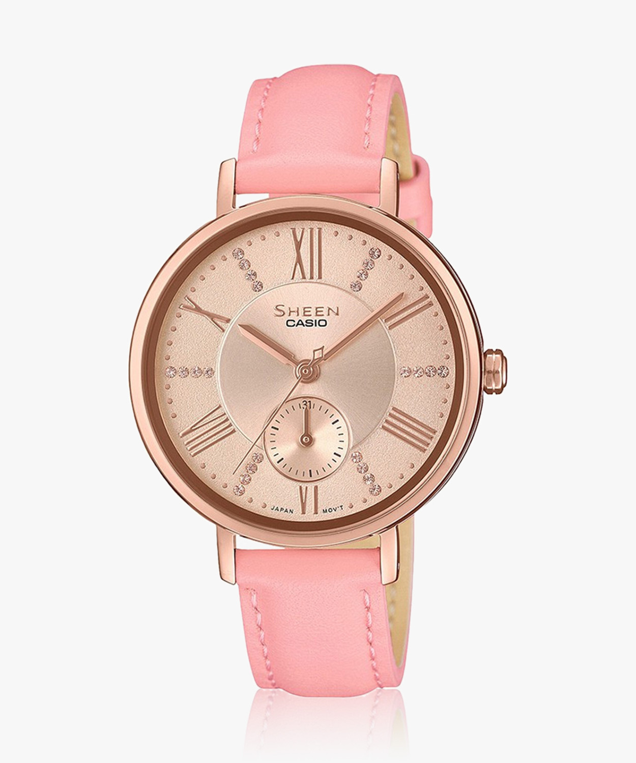 Image of CASIO Sheen ( SHE-3066PGL-4AUDF ) Analog Watch - For Women SX239