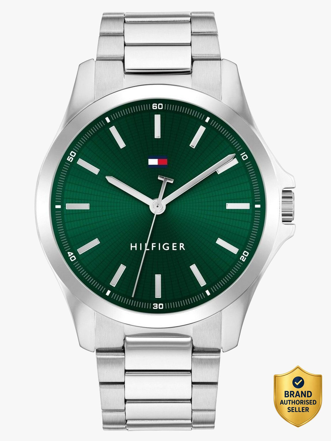 Image of TOMMY HILFIGER May'24 Market Tommy Hilfiger Quartz Green Round Dial Men's Watch / Analog Watch - For Men