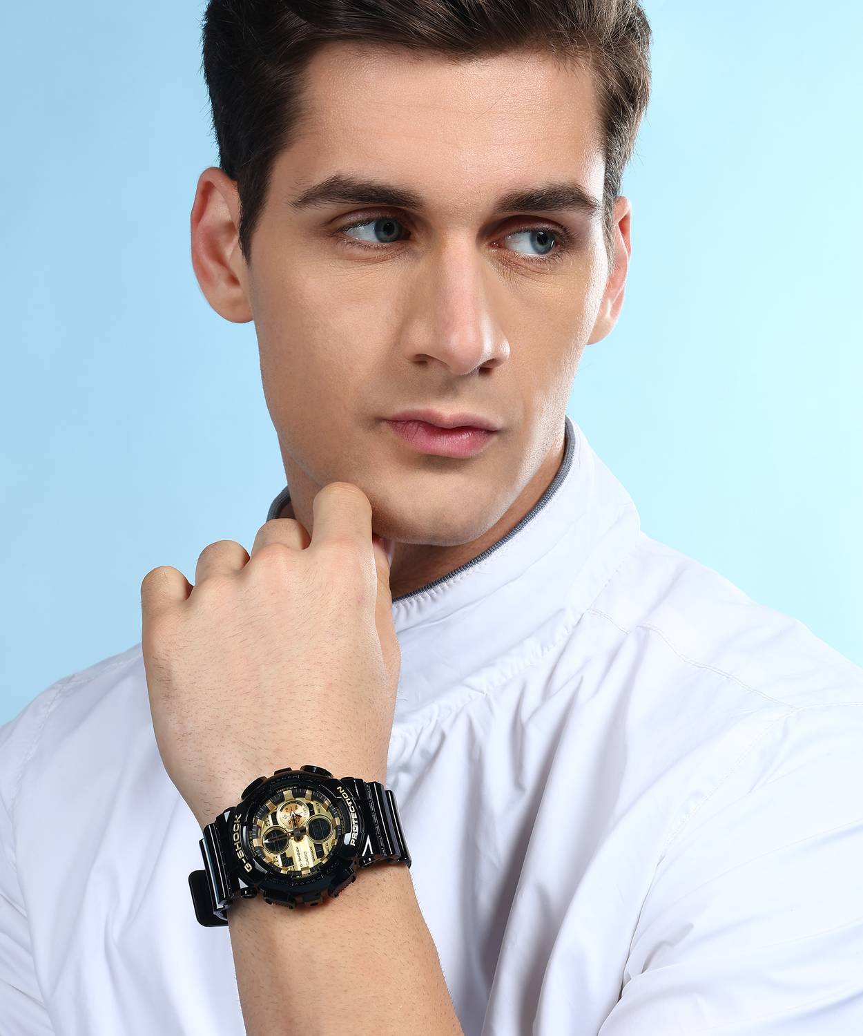 CASIO GA-140GB-1A1DR G-SHOCK Black-Gold Men's Watch - Image 3