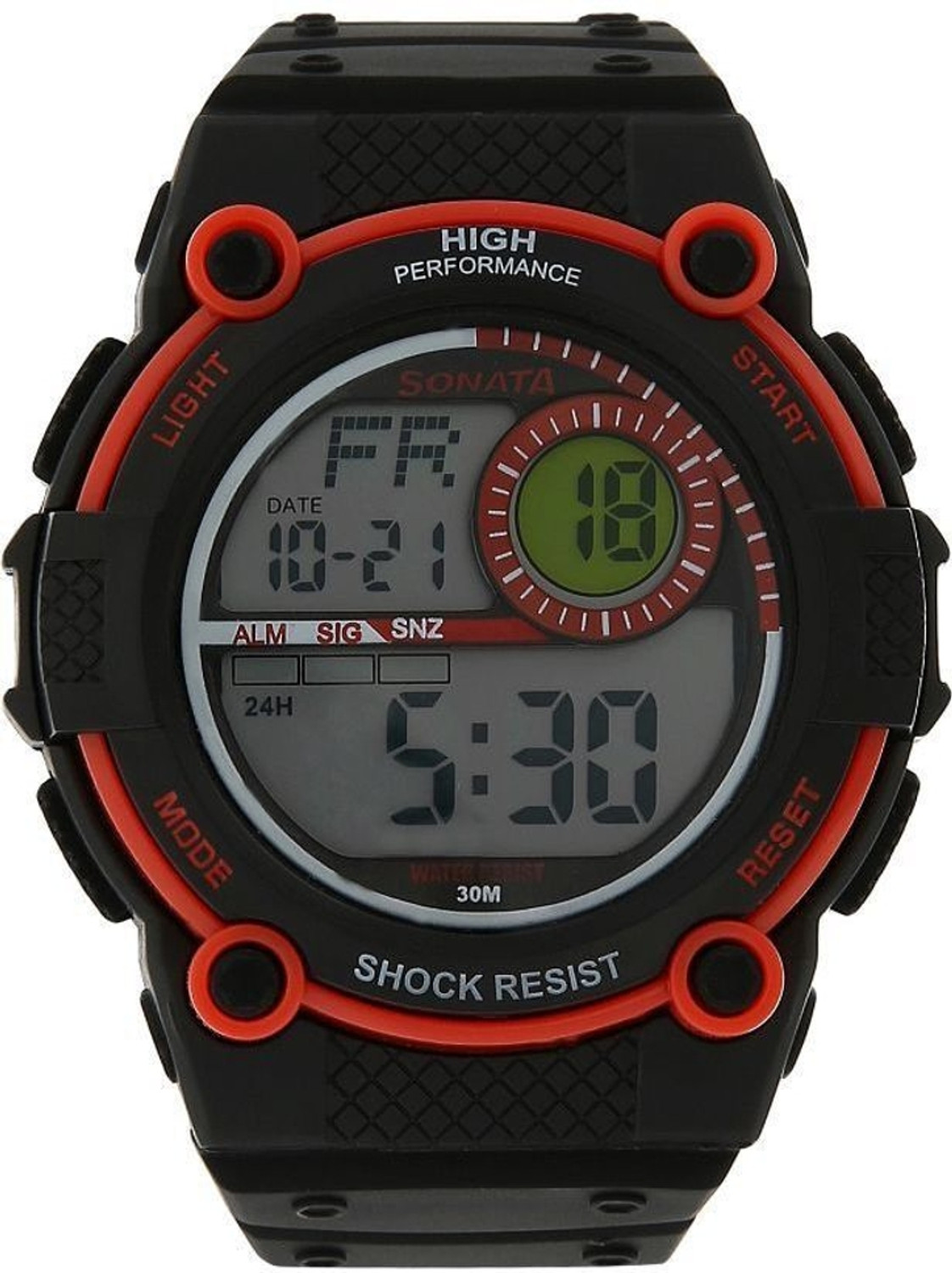 Image of SONATA NP77004PP02 SF ECONOMY Digital Watch - For Men
