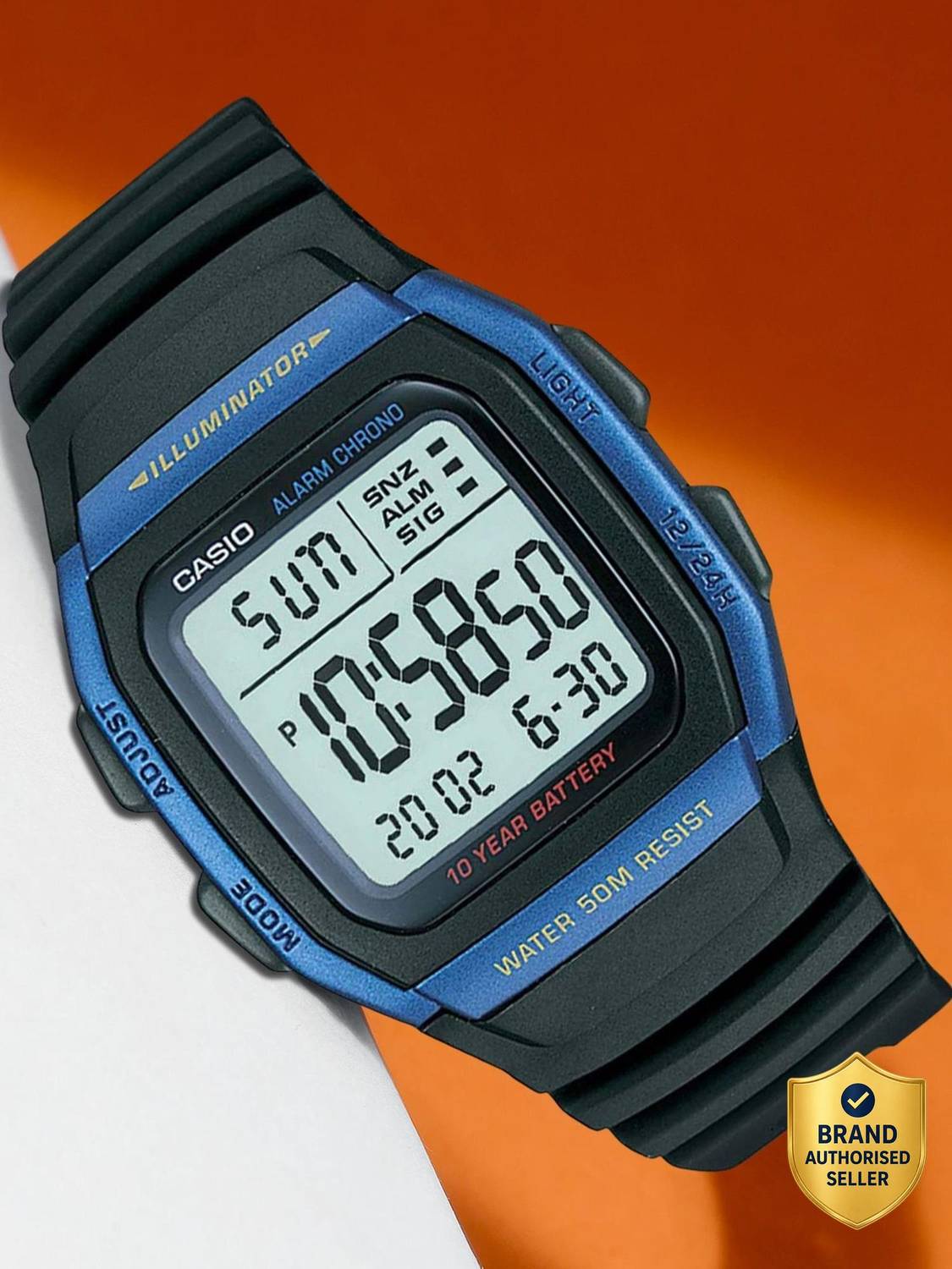 CASIO W-96H-2AVDF Youth Digital Watch for Men