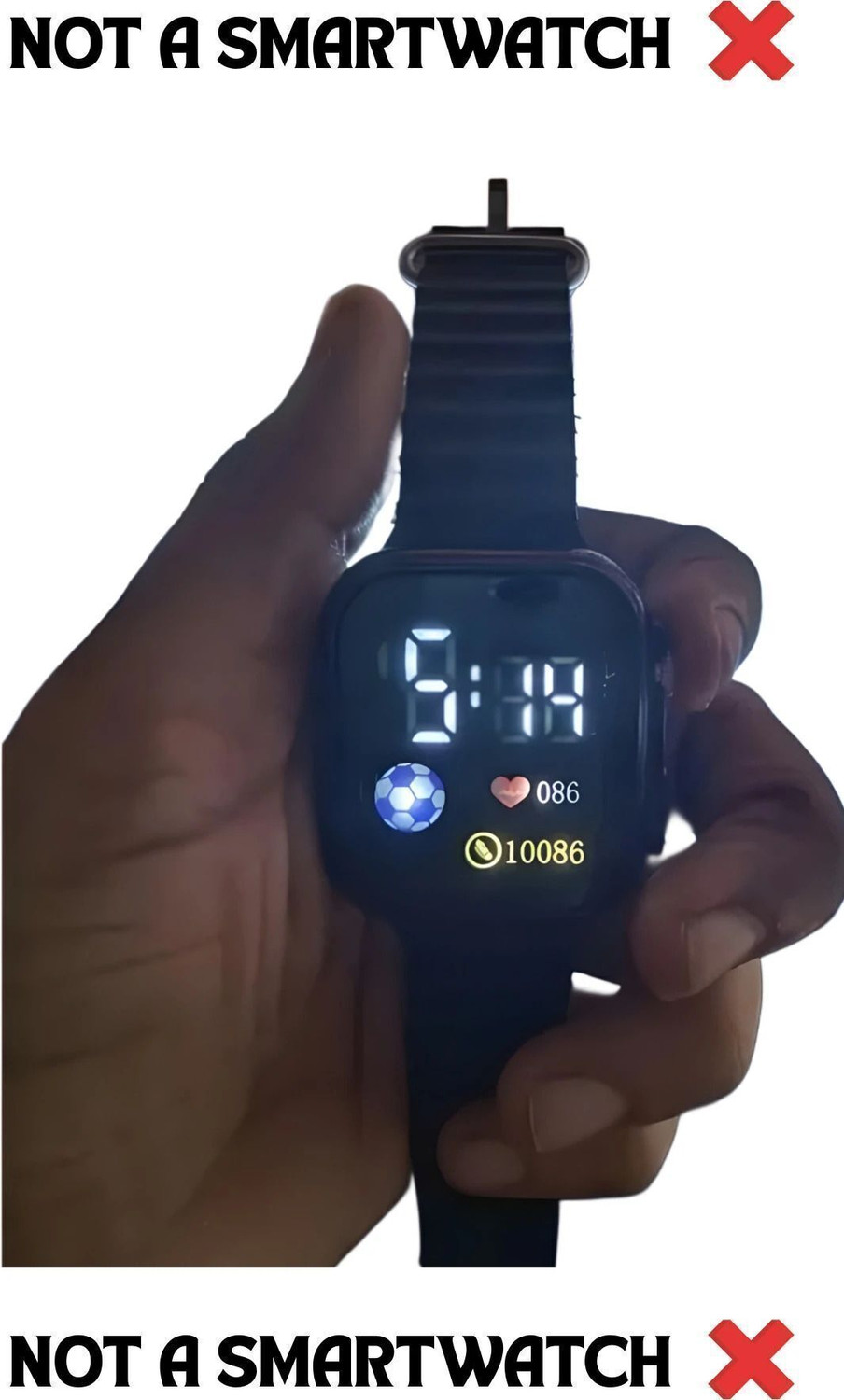 Image of Timofy Digital Watch for Men Women Couple LED Date Time Display Digital Watch For Kids Digital Watch - For Boys