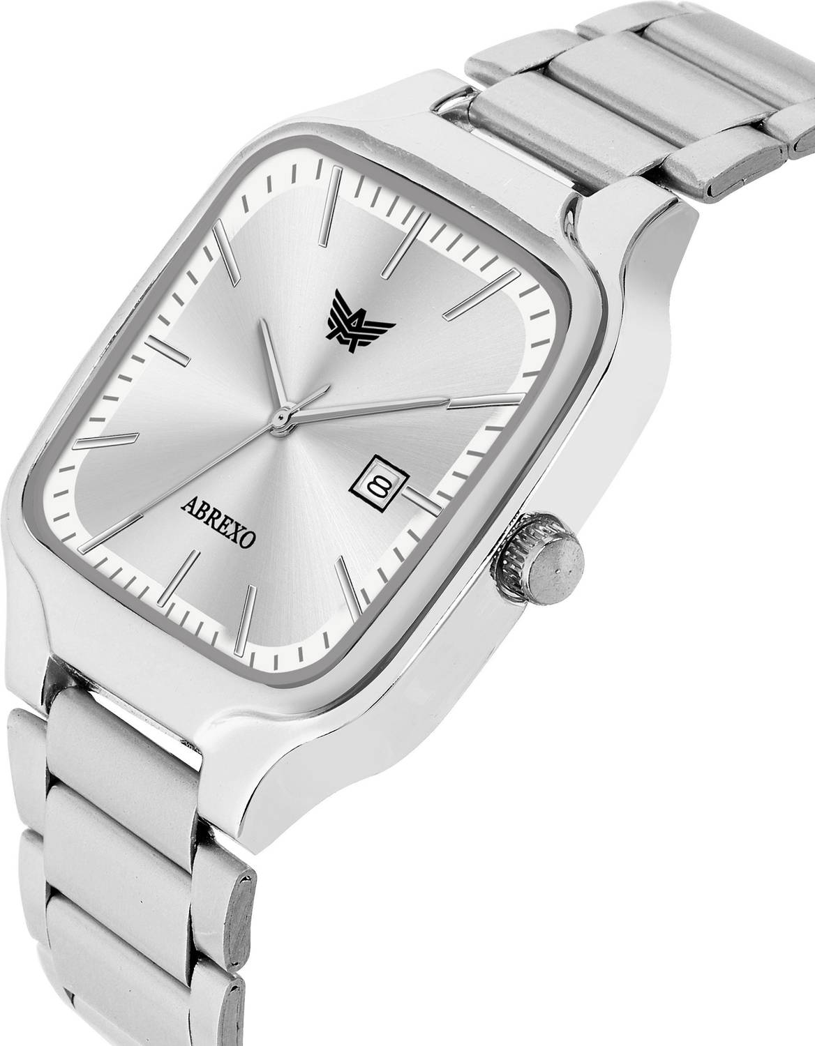 ABREXO Abx8875 Silver Date Watch - Image 2