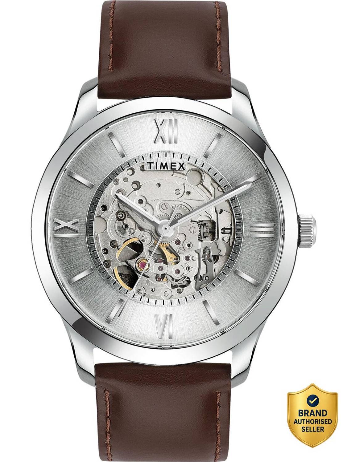 TIMEX Automatic Silver Dial Men's Watch