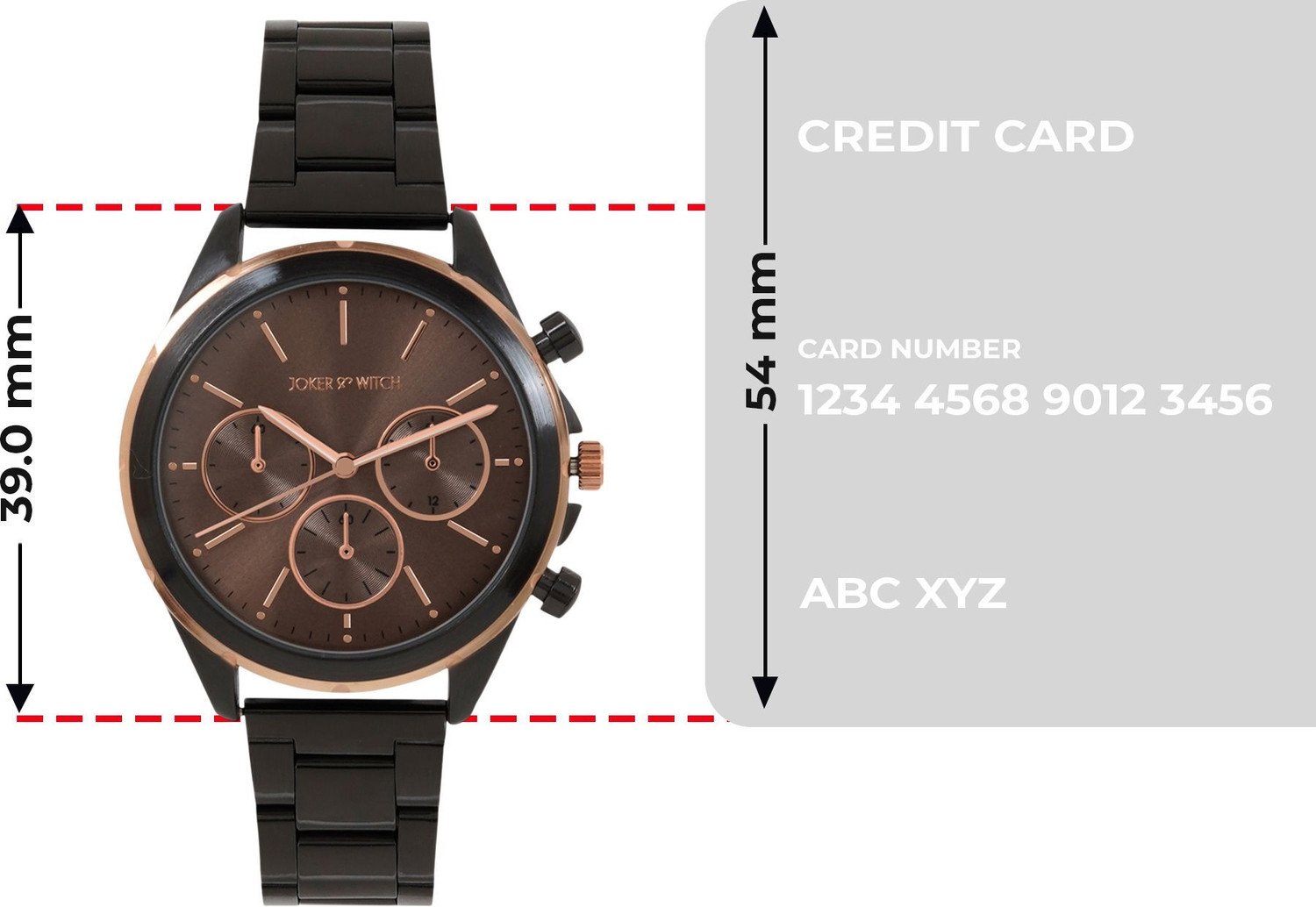 Image of Joker & Witch Austin & Kaia Couple Watches Analog Watch - For Couple