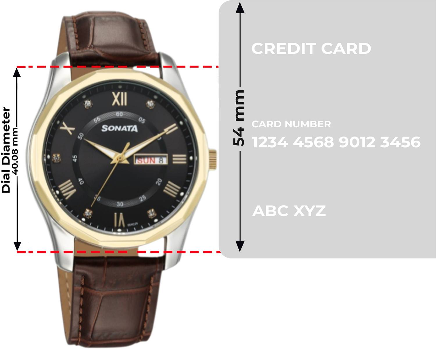 SONATA Grande A-Leather Festive Analog Watch - Men - Image 4