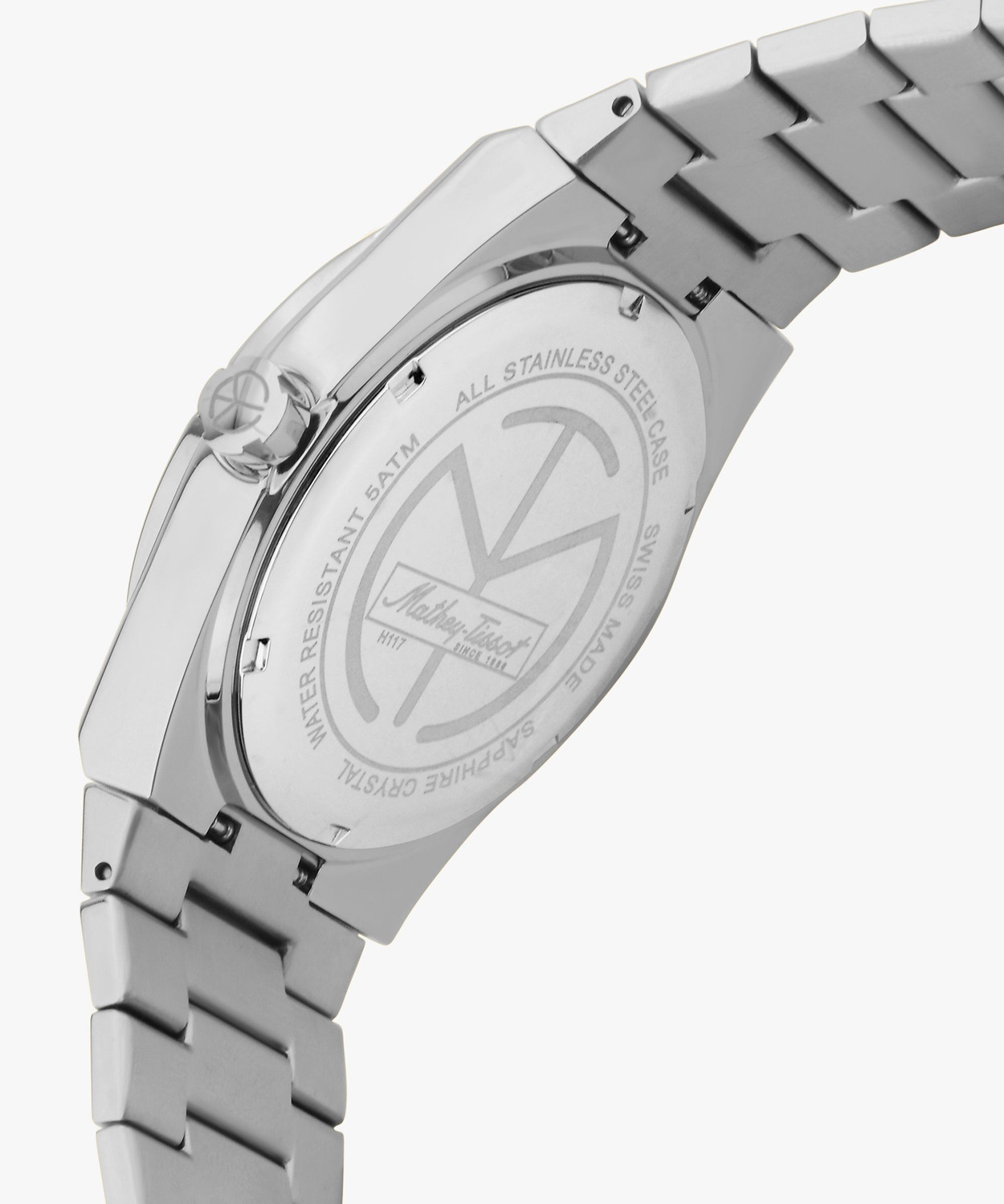 Image of Mathey-Tissot H117AV Swiss Made Quartz Green Dial Analog Watch - For Men