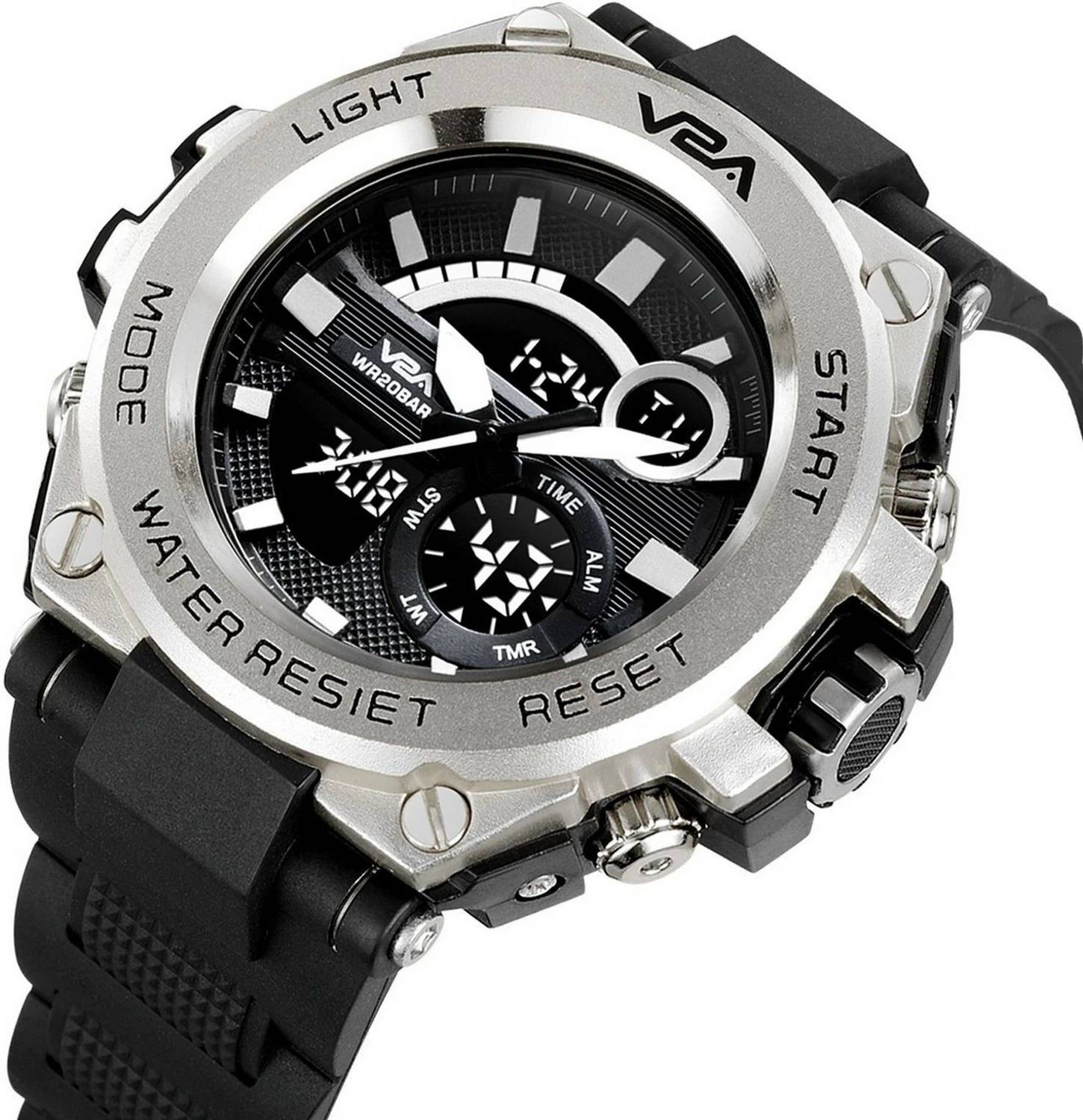 V2A Analog-Digital Watch for Men - Image 5