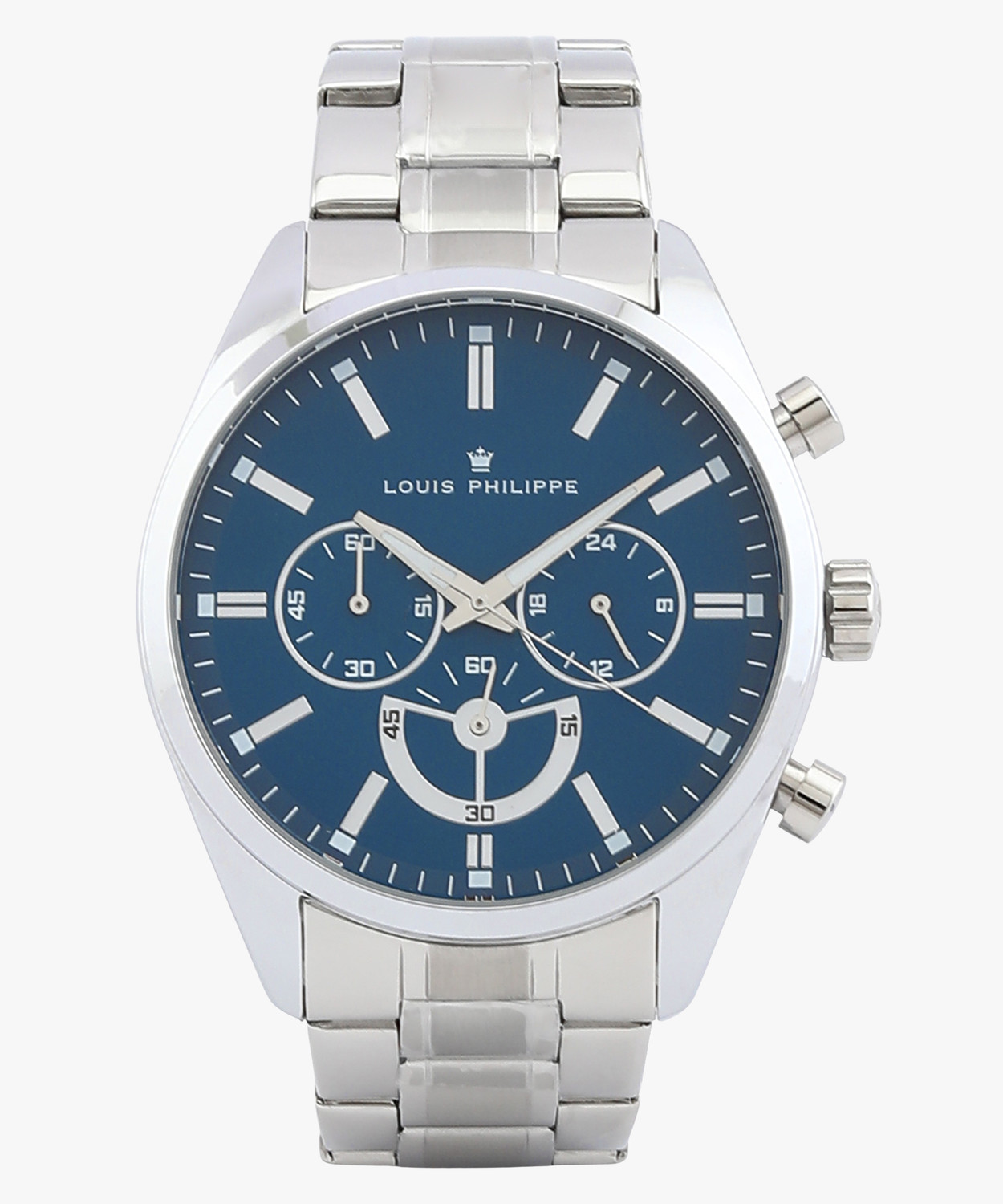 Image of Louis Philippe Chronograph Blue Dial Analog Watch Analog Watch - For Men