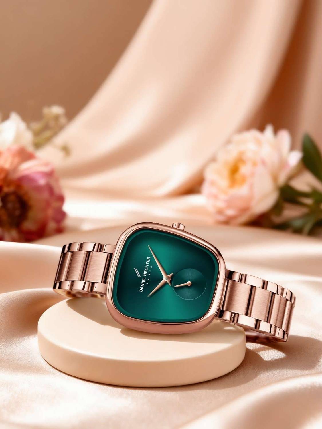 DANIEL HECHTER DHW2014 Madeleine Luxury Oval Watch - Image 4