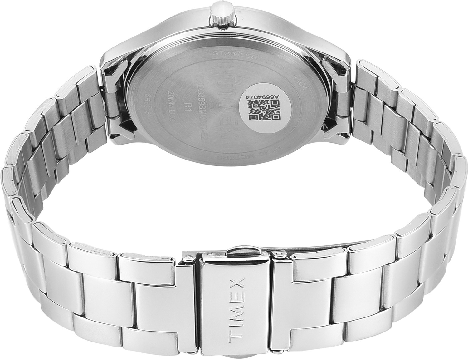 Image of TIMEX Black Date Dial Analog Watch - For Men