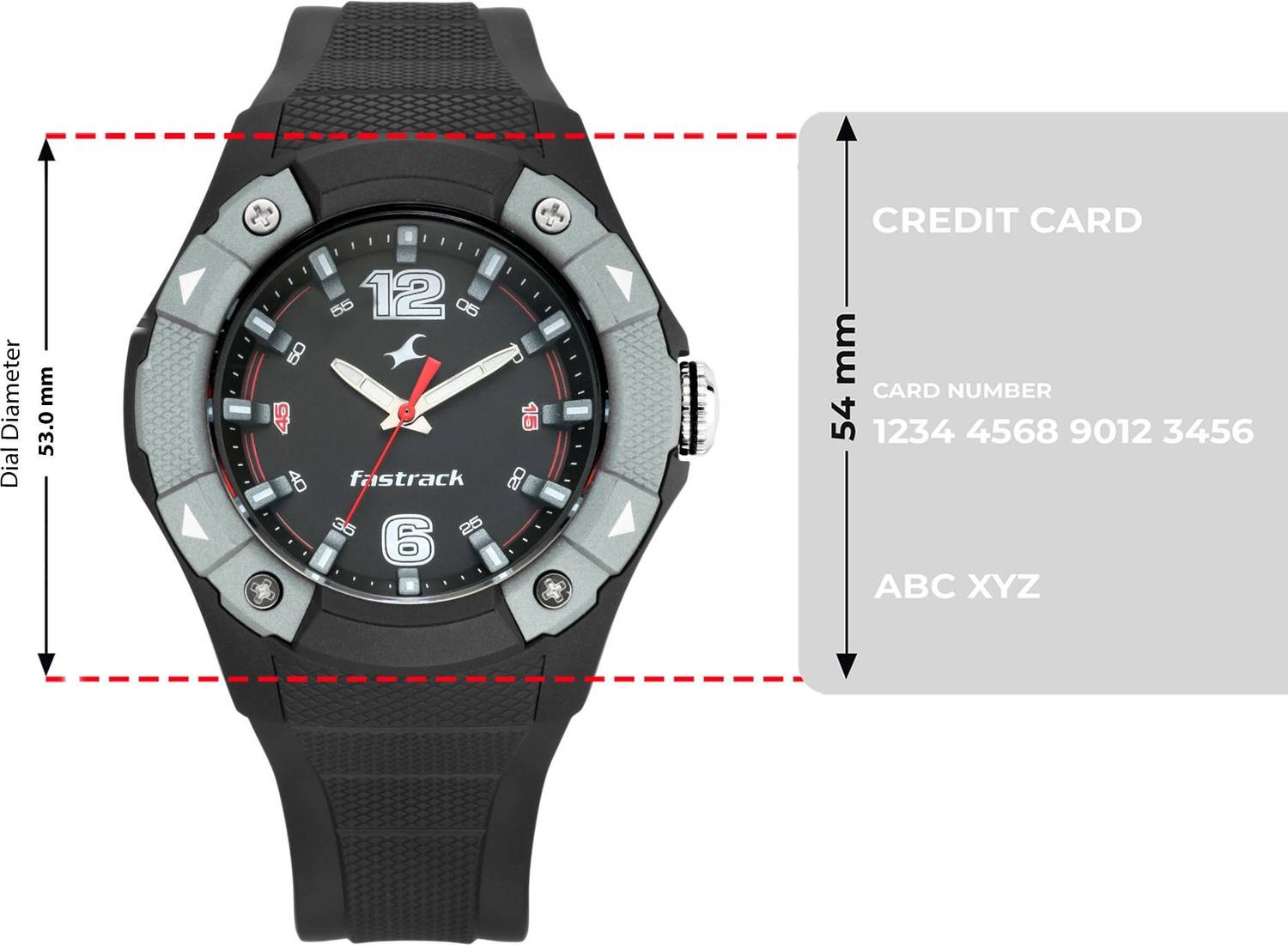Fastrack NP38057PP02 Black Dial Analog Watch - Image 4