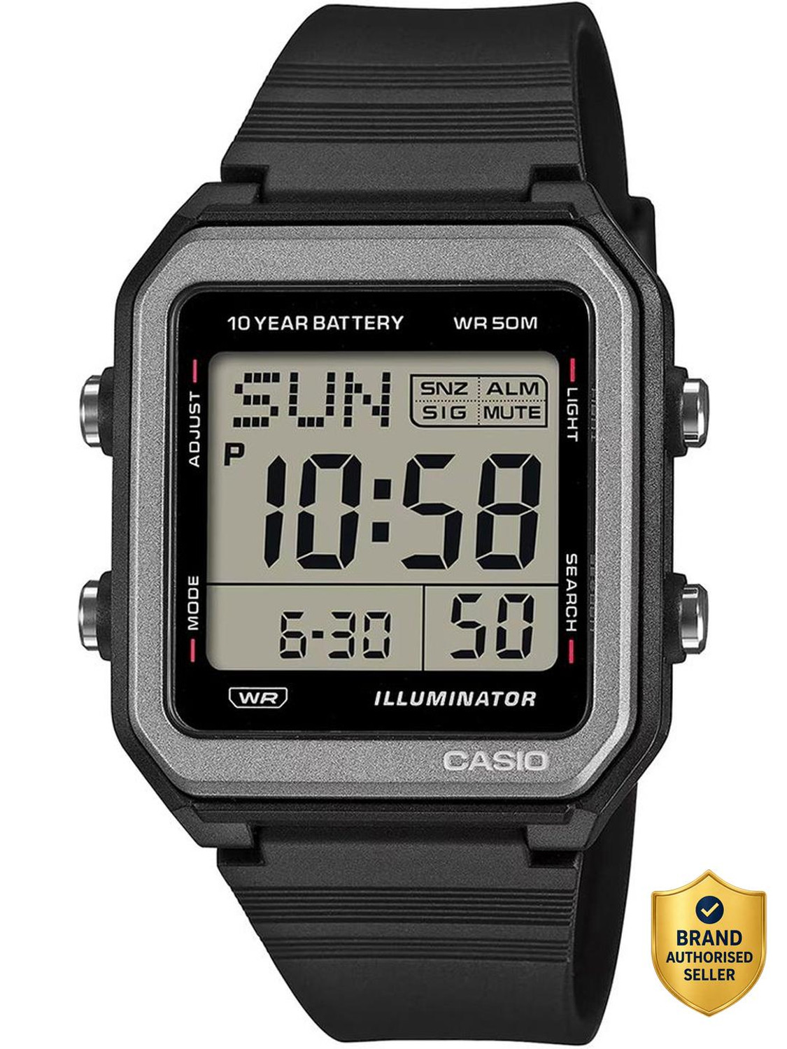 Image of CASIO W-221H-1AVDF CASIO Digital Watch - For Men & Women