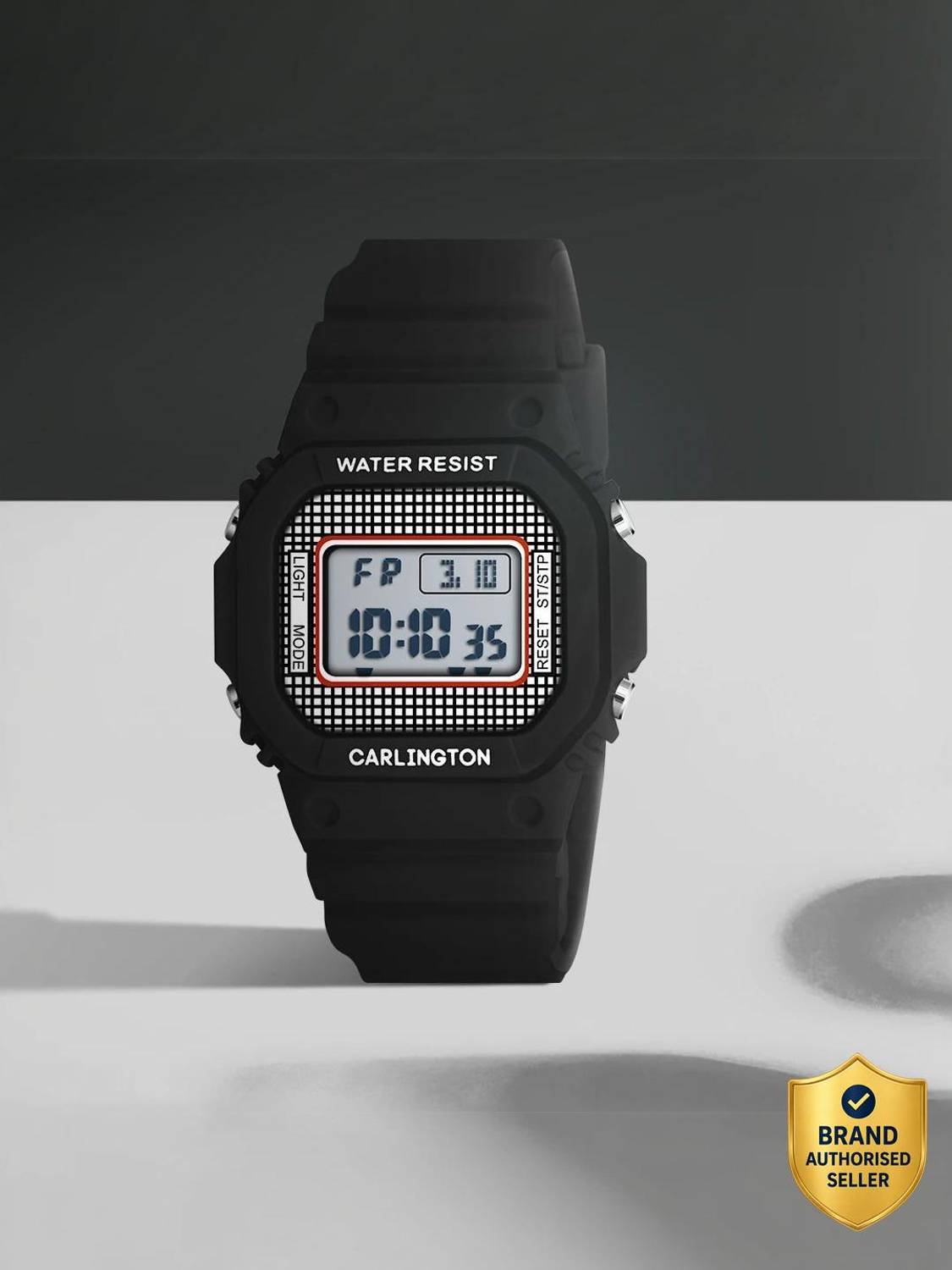 Carlington Junior 718 Black Carlington Kids series Multi Function Working Digital Watch  - For Boys & Girls