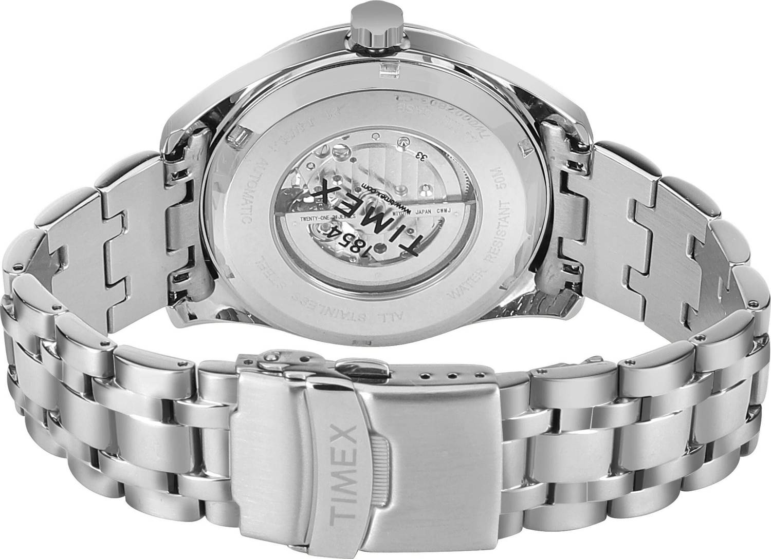 TIMEX Automatic Black Dial Analog Watch - Men - Image 5