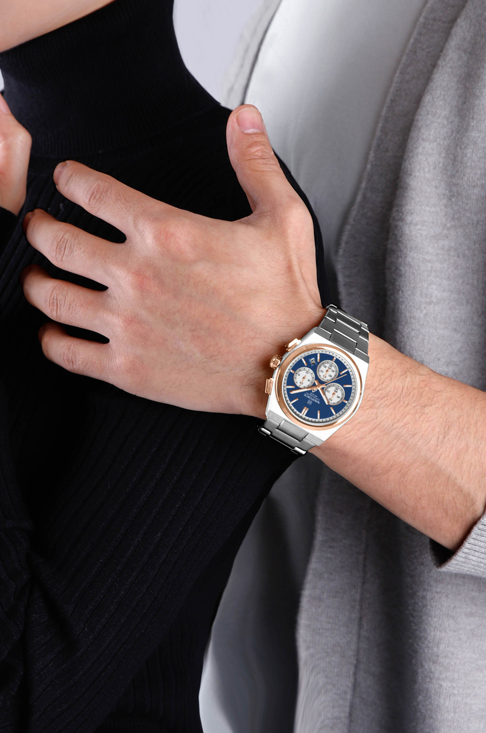 Image of NAVIFORCE NF8048G Analog Watch - For Men