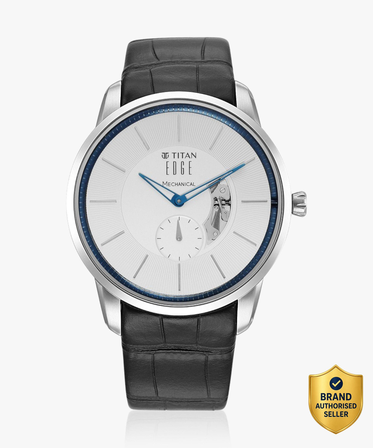 Image of Titan 1811Sl01-Dm723 - Edge Mechanical Analog Watch - For Men