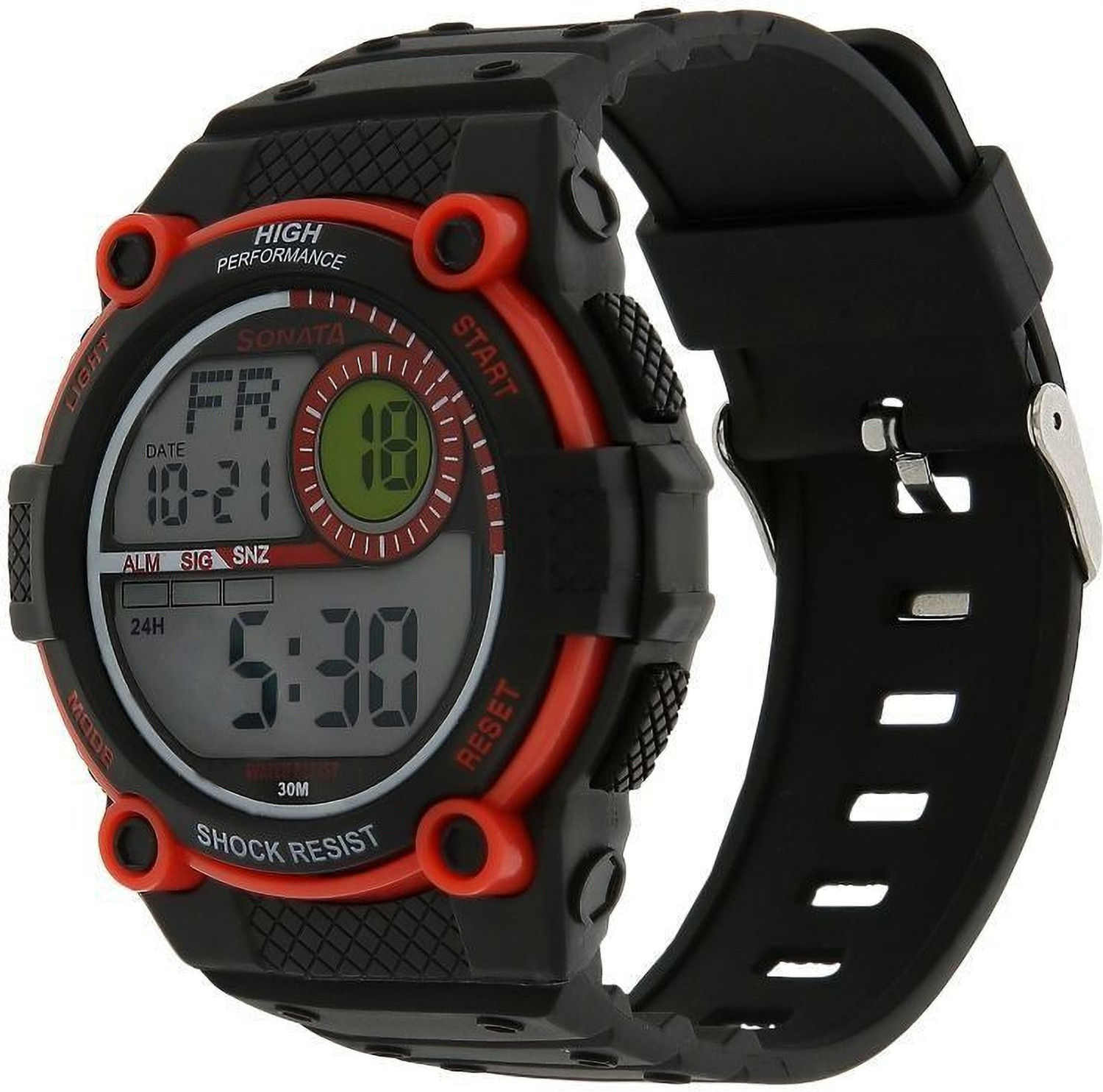 Image of SONATA NP77004PP02 SF ECONOMY Digital Watch - For Men