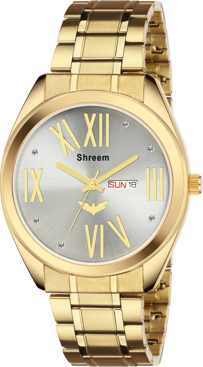 Anchabhi SILVERGOLDENMALEWATCH Anchabhi Analog Watch  - For Men
