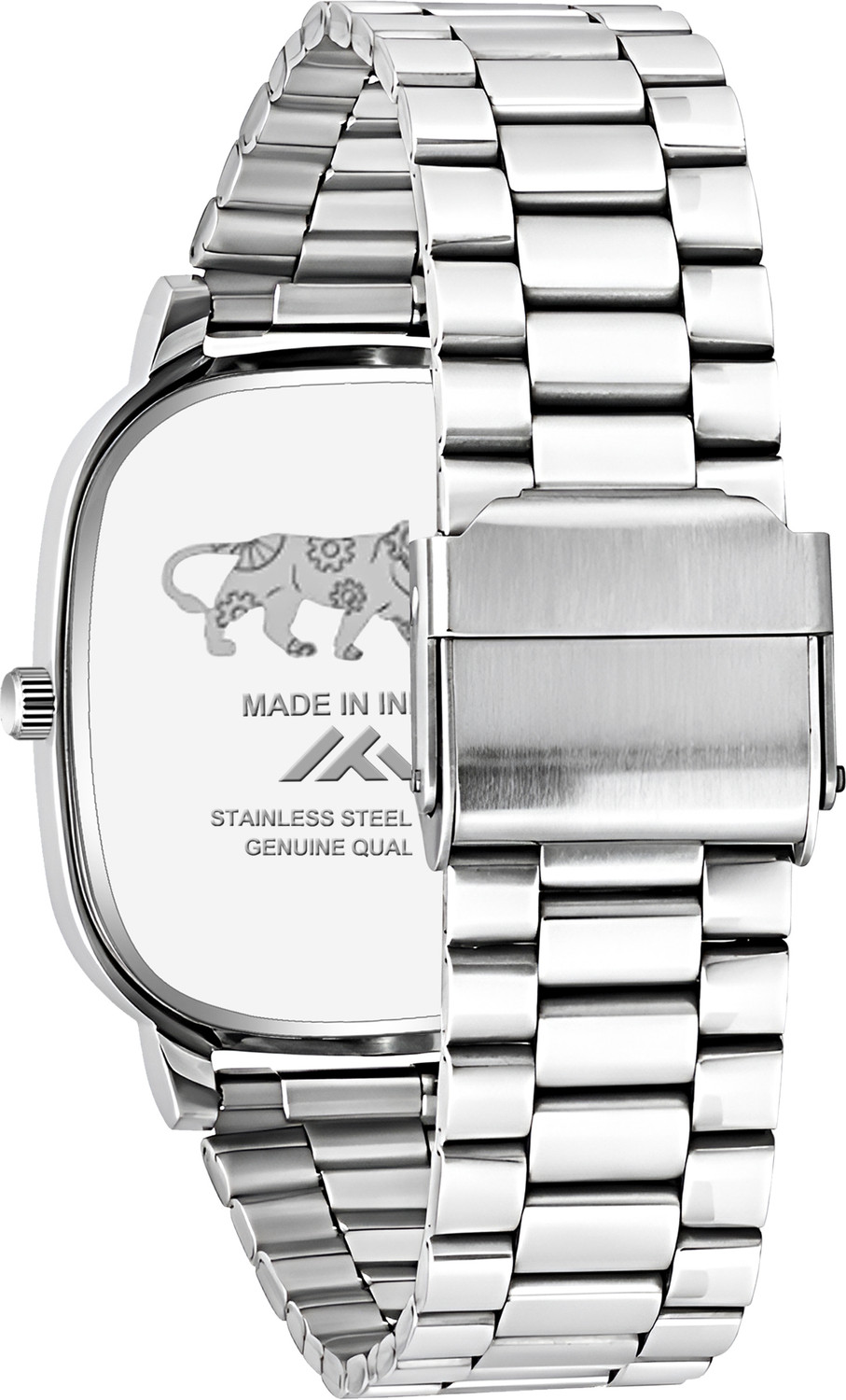 Image of HIRPARA MT-856 Date Function Working Free Size Adjutable Chain Lock Premium Quality Analog Watch - For Men