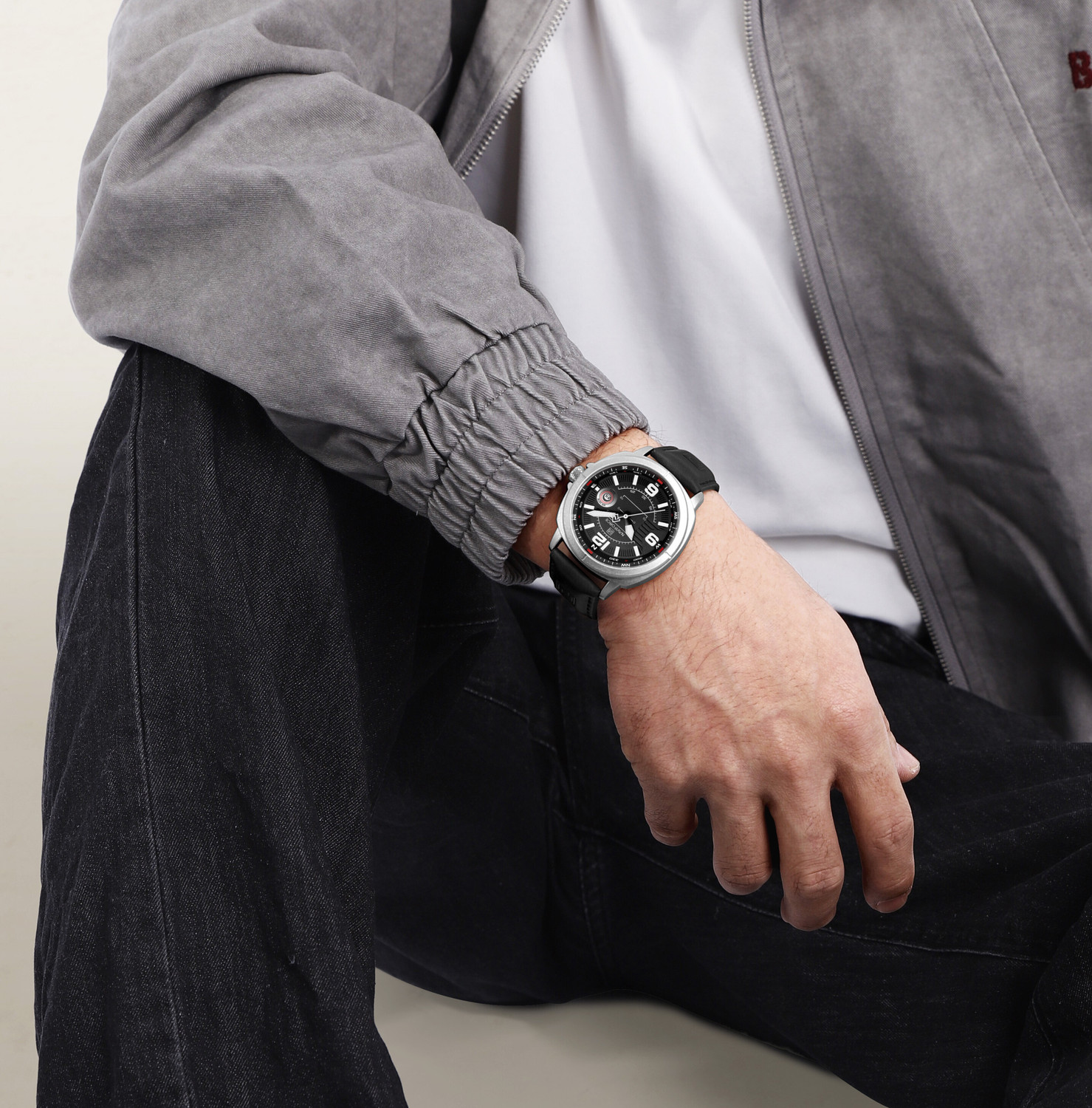 Image of NAVIFORCE NF8078 NF8078SWB Analog Watch - For Men