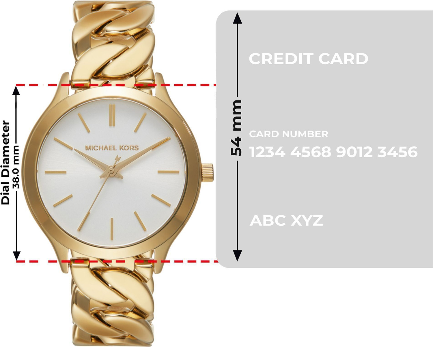 Image of MICHAEL KORS Runway Runway Analog Watch - For Women
