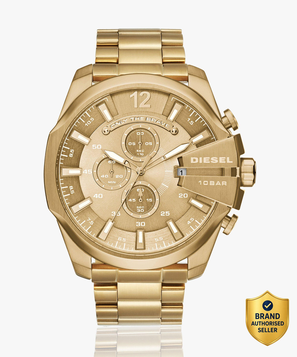 Image of DIESEL Mega Chief Mega Chief Analog Watch - For Men