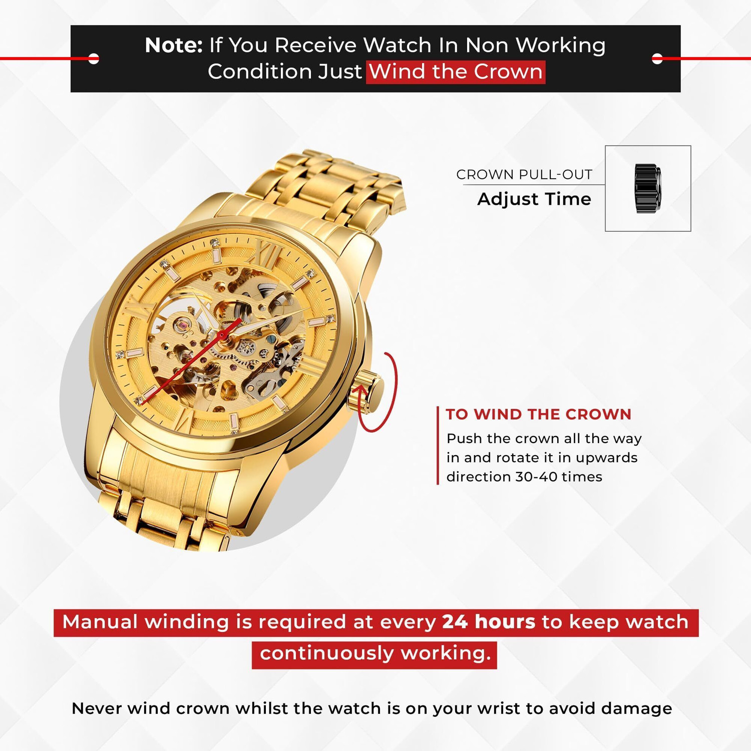 Image of SKMEI 9222 GDGD Skmei Analog Watch - For Men