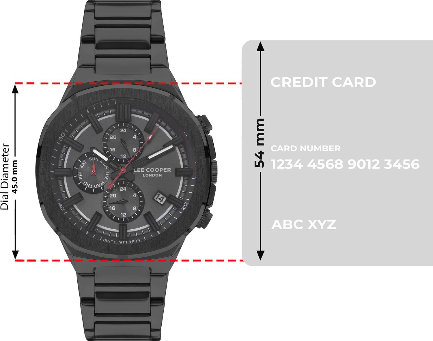 LEE COOPER Dual Time Analog Watch - For Men - Buy LEE COOPER Dual