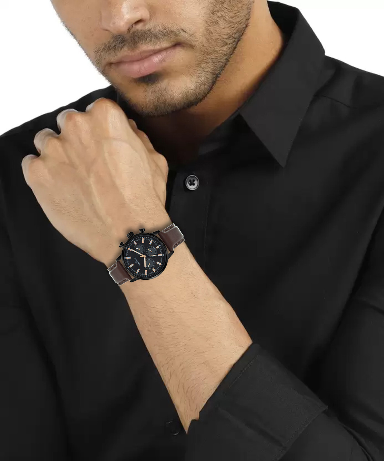 Image of MAXIMA Attivo Collection Attivo Collection Multi-function, Stylish, Day /24-Hour /Date, Elegant Look Analog Watch - For Men