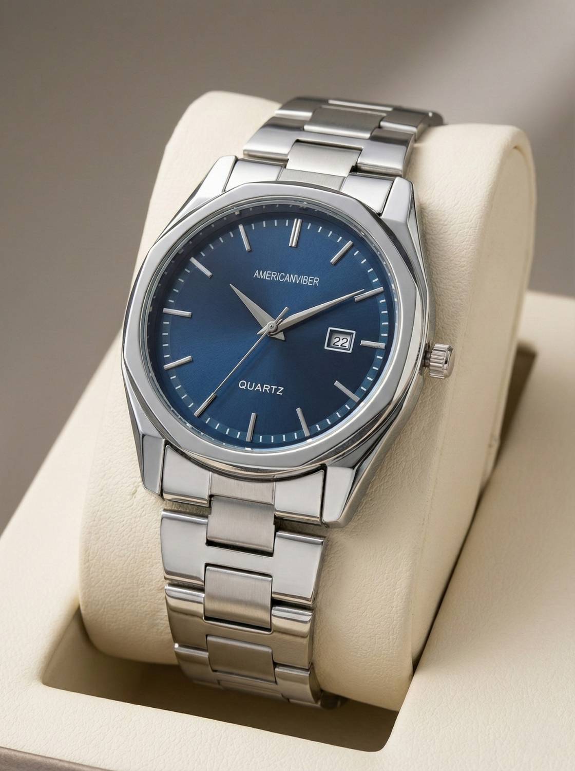 Americanviber AVM0040 Men's Blue Watch - Image 3
