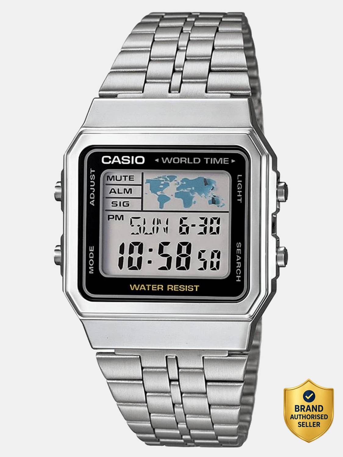 Casio Vintage A500WA-1DF Black Digital Watch