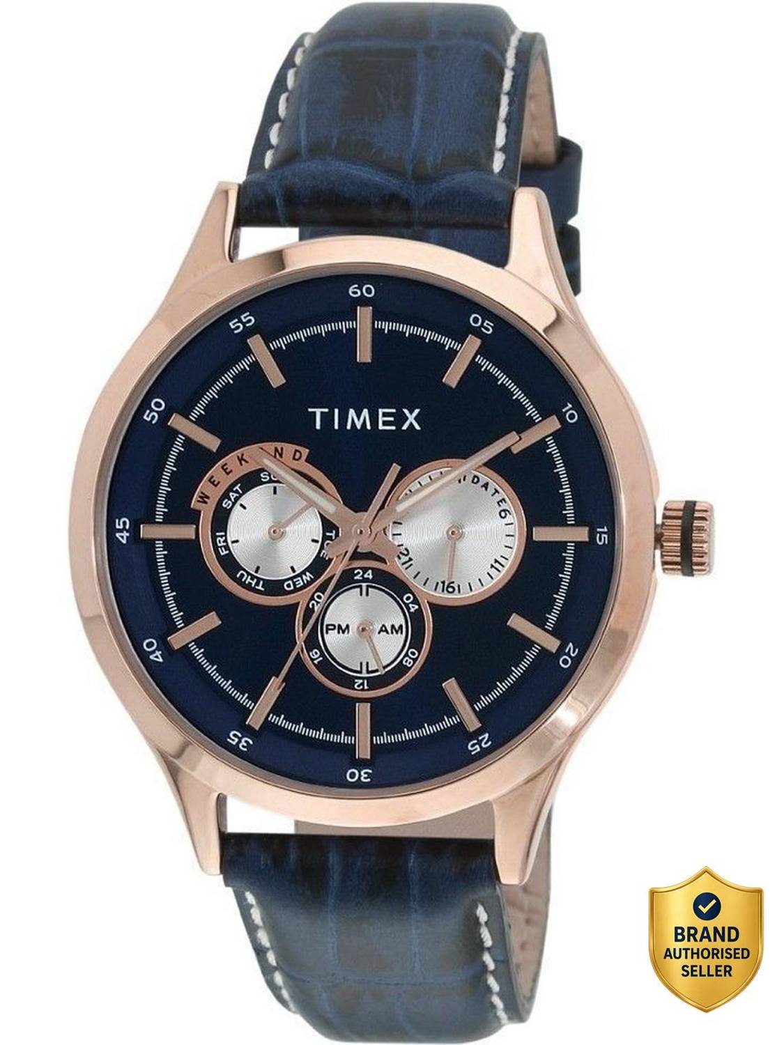 TIMEX Blue Dial Analog Watch For Men - Image 1